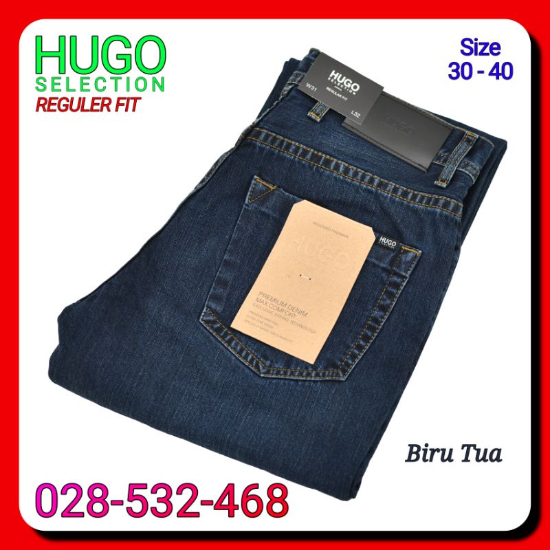 Celana Jeans Pria Hugo Selection  028.532.468 Reguler Fit