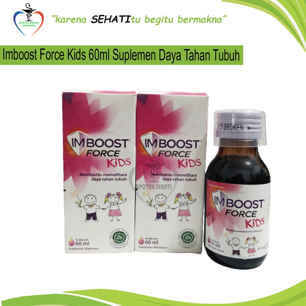 Imboost im boost force Sirup  Suplemen Daya Tahan Anak dewasa