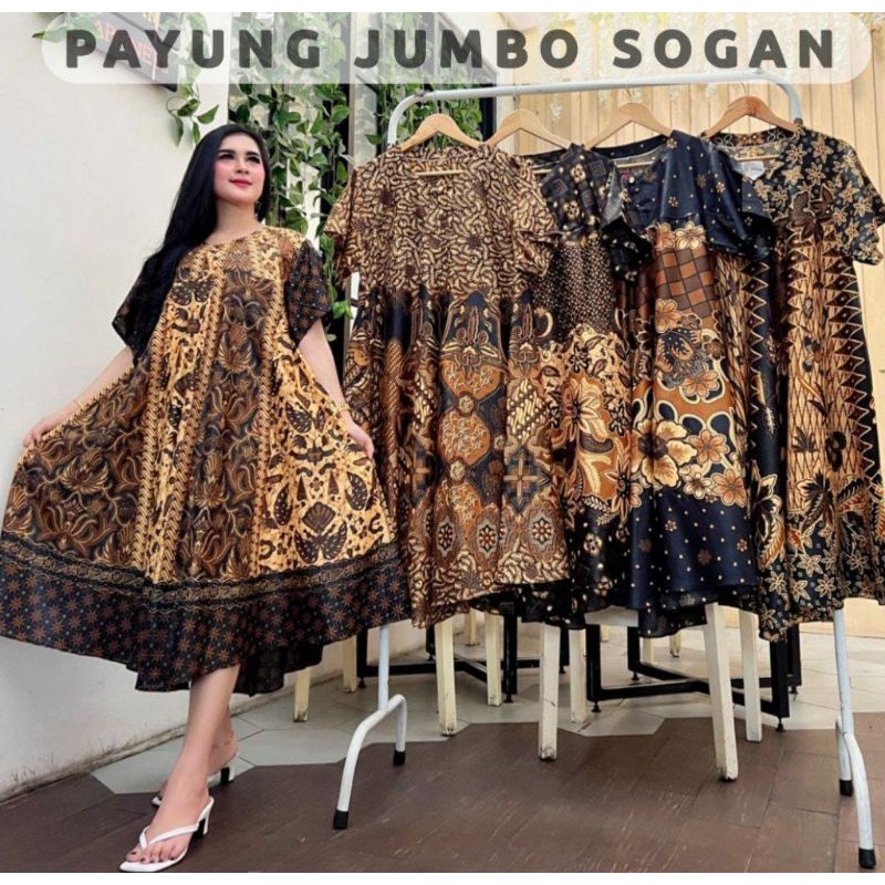 DASTER PAYUNG JUMBO LD 120 DADA KANCING BUSUI BUMIL BAHAN RAYON SANTUNG ADEM BERKUALITAS.