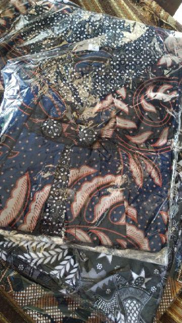 New Arrival Distro Batik Pria Bordir Sogan Hrb026 Batikaf Notoarto Batik Ipnu-ippnu Hem Pria Bel