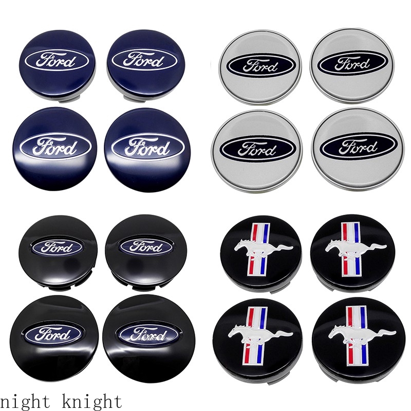 4pcs/set Cover Penutup Hub Tengah Roda Mobil Untuk Ford Focus F150 Fiesta Fusion Everest Tierra Expedition C-Max