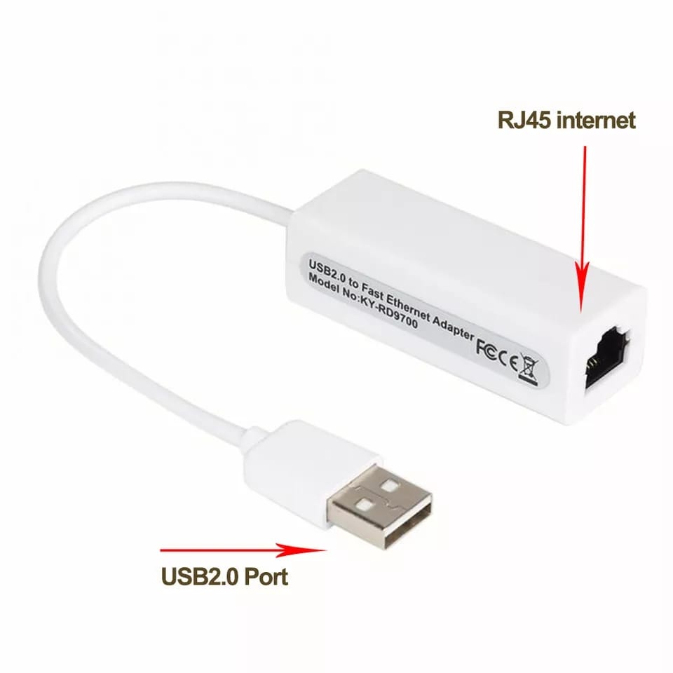 USB LAN Adapter / Converter USB to LAN / USB To Ethernet RJ45 Kabel