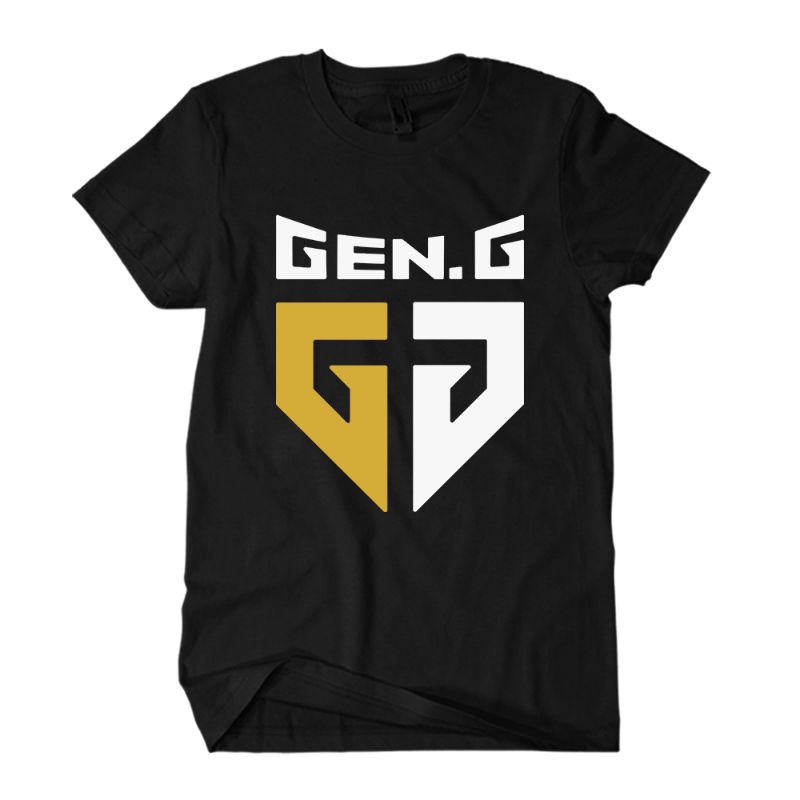 baju kaos Pria dewasa Gen G Esports logo cutton combad 30S