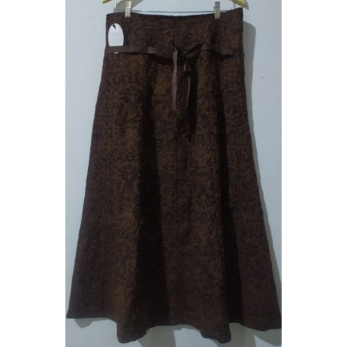 Rok Panjang Brokat Import