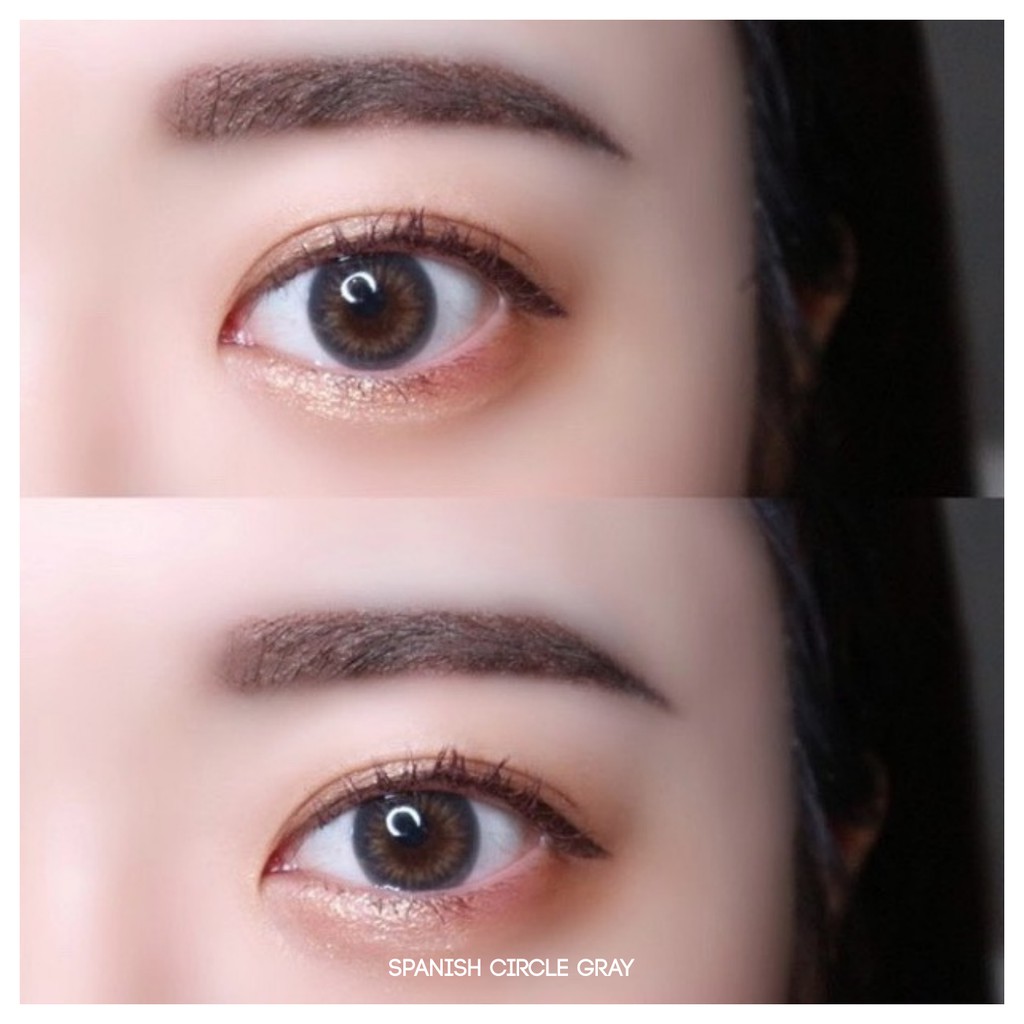 MIKHAYLOVESHOP Softlens Spanish Circle Gray (Grey) | EOS Princess