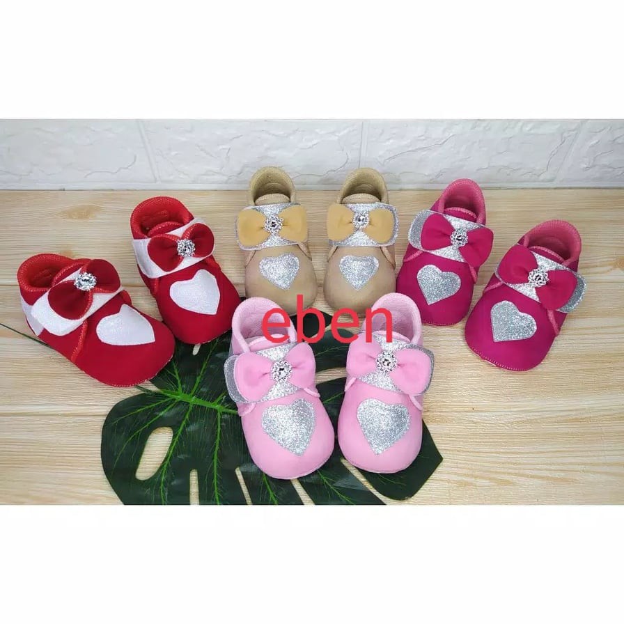 Kaisar-Beauty Sepatu Bayi Perempuan 0 6 bulan Sepatu Bayi Prewalker Sepatu Bayi Perempuan 1 tahun