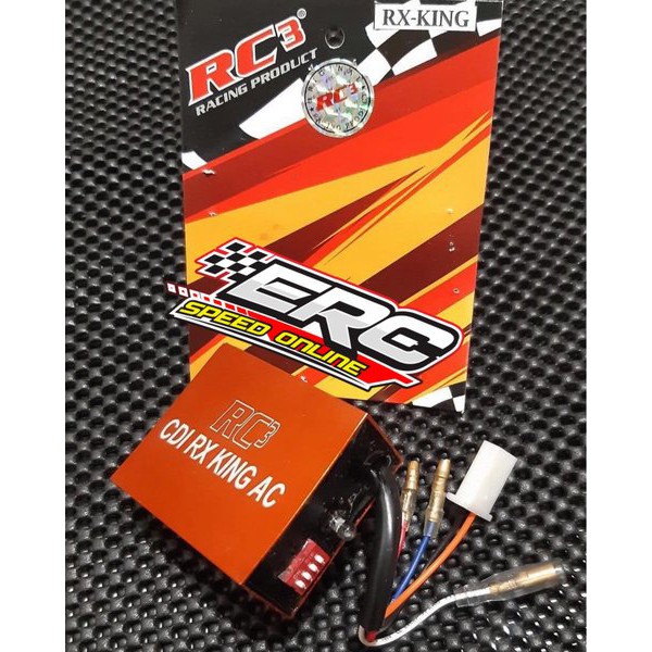 CDI RC3 RX KING AC 4 MAP KURVA PENGAPIAN RACING ORIGINAL ORI