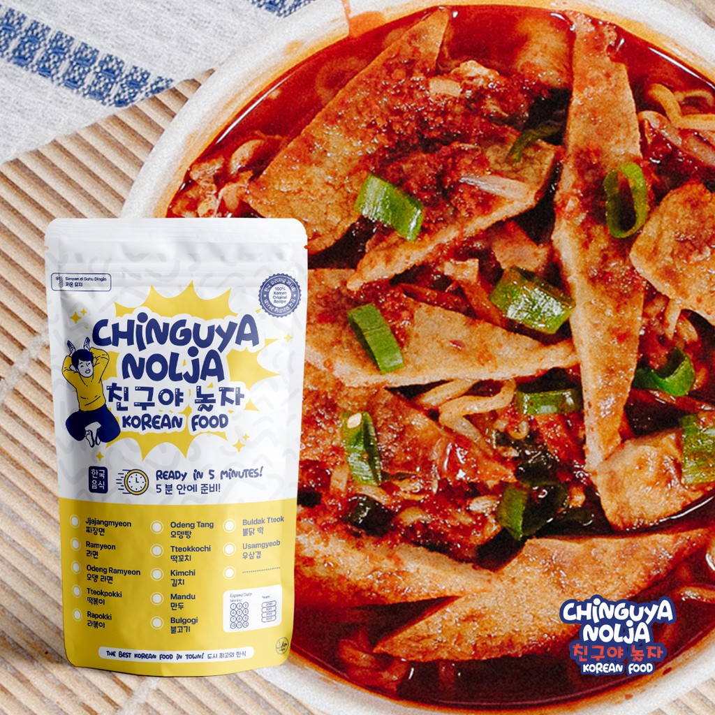 

Chinguya Nolja - Odeng Ramyeon / Odeng Ramyun Instan Hallal - Korean Food