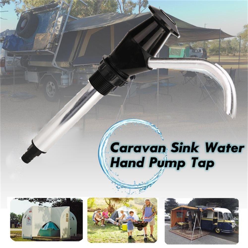 Preva Hand Pump Tap Strudy Home &amp; Living Pompa Dispenser Camping Trailer Rv 4wd Caravan Wastafel