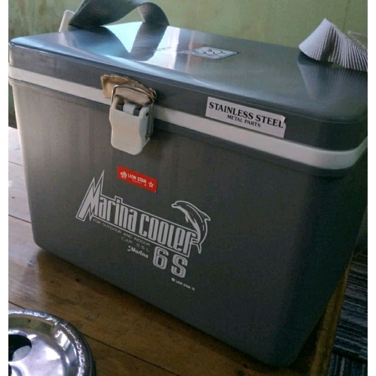 Marina 6S Cooler Box Lion Star 5.5 Liter / Cool Box Serbaguna / Tempat Es 6 S Pendingin Buah Daging