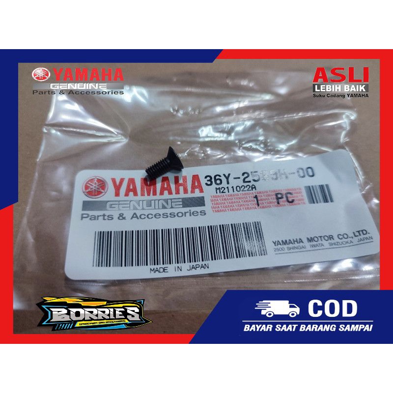 Baut Tutup Master Rem Yamaha F1ZR FIZR F1Z FIZ R RX King Scorpio Vixion Jupiter Vega Original 36Y-25