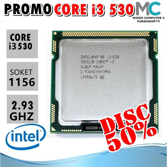 Processor Core I3 530 2.93ghz Lga 1156