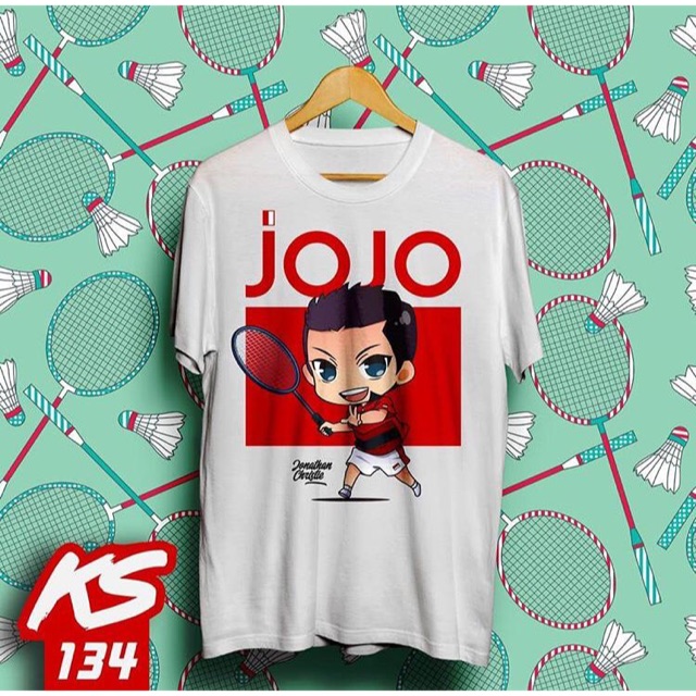 Kaos Kartun Jojo Jonathan Christie Unisex