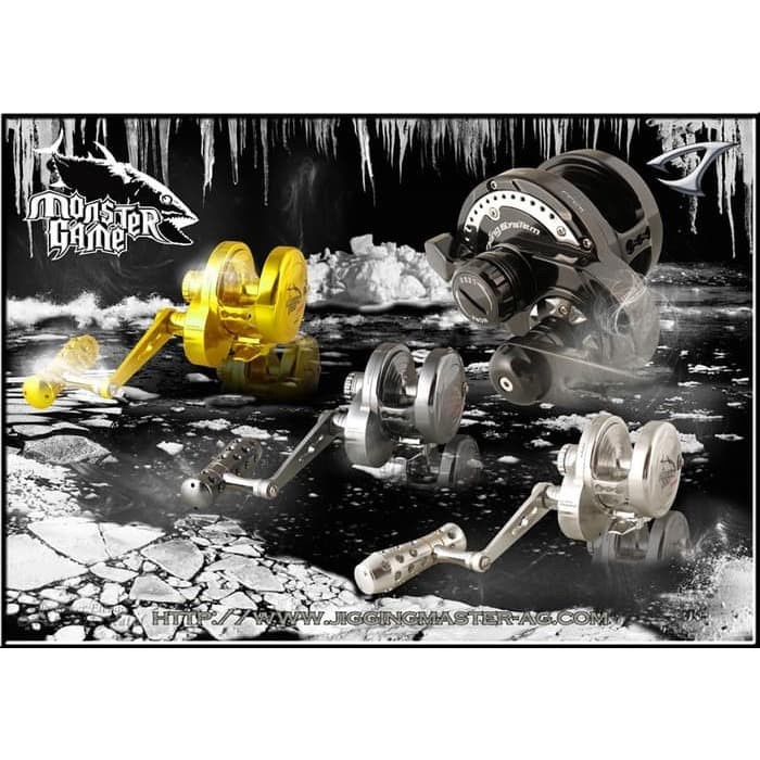 Jigging Master PE5N LH Monster Game Over Head - Reel Pancing JM
