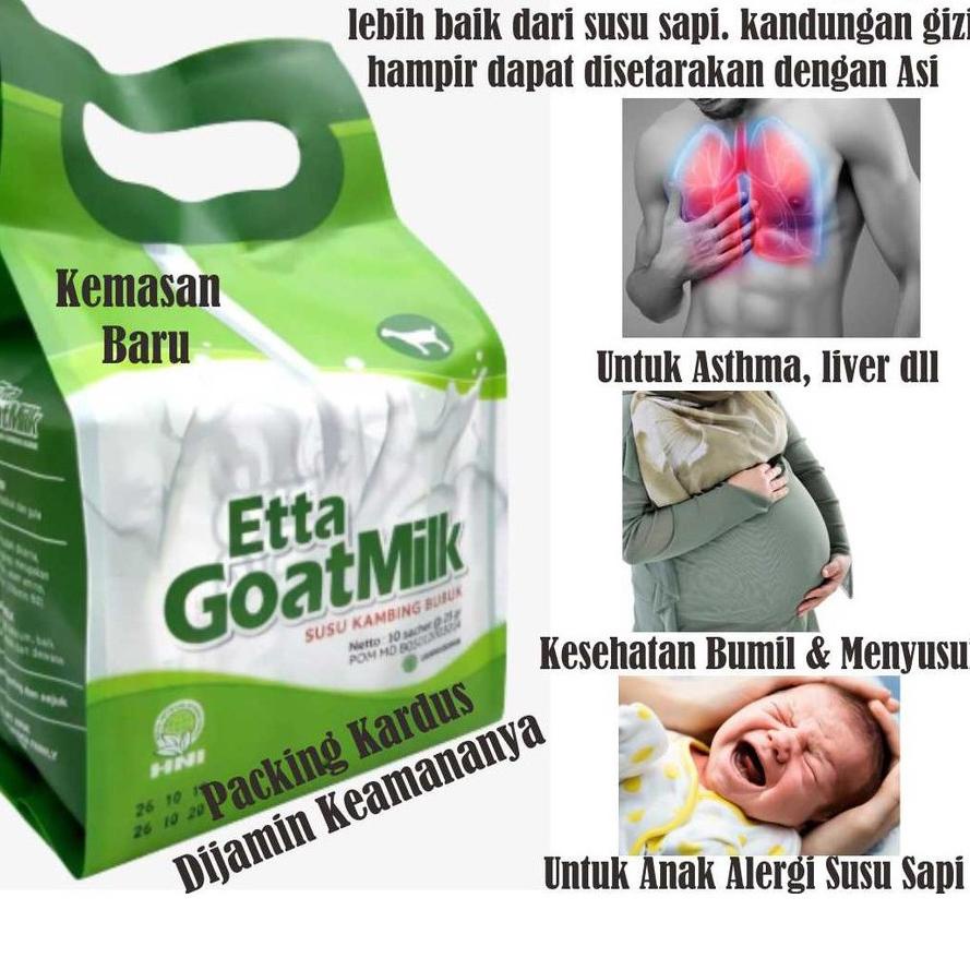 

[COD] [ COD ] ETTA GOAT MILK (EGM) HNI SUSU KAMBING ETAWA