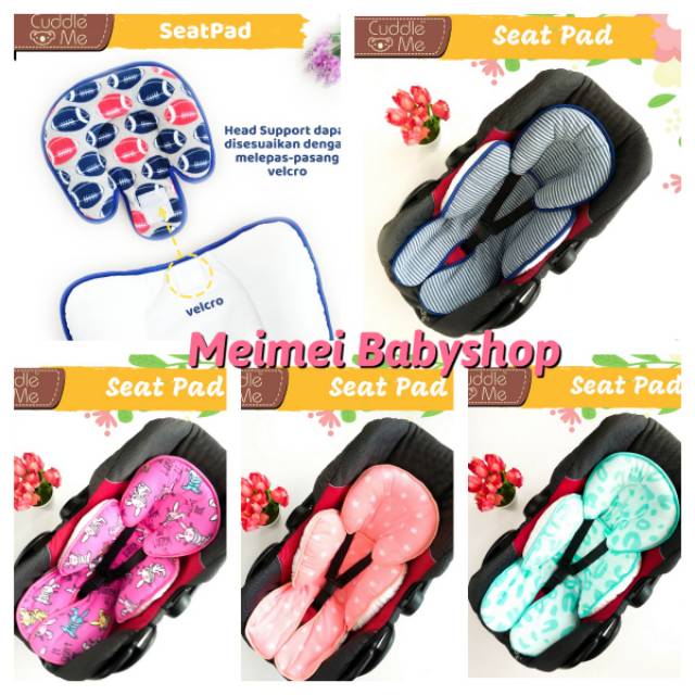 Jual Seat Pad Cuddle Me / Alas Stroller 