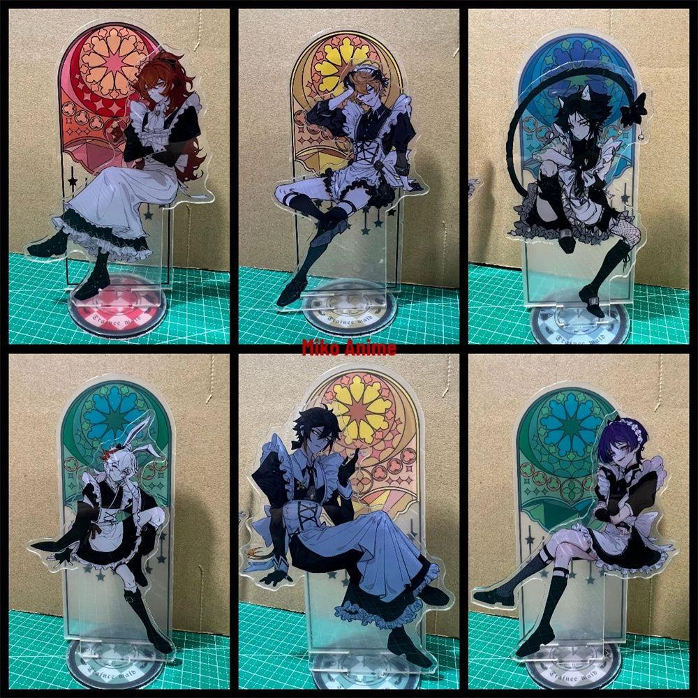 Chookyy Stand Akrilik Model Hadiah Akrilik Xiao Venti Anime Figure