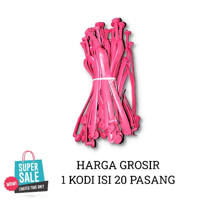 Sandal Jepit Tali Wanita 1 Kodi isi 20 pasang SRAMPAT TALI SENDAL JAPIT TERMURAH