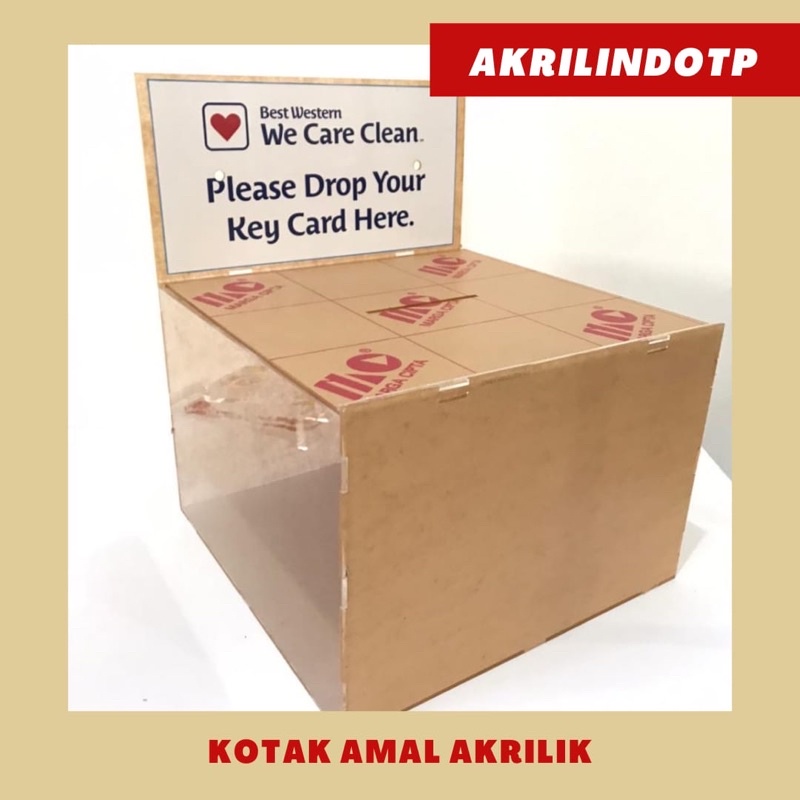 

Kotak Amal Acrylic / Box Akrilik / Box Acrylic