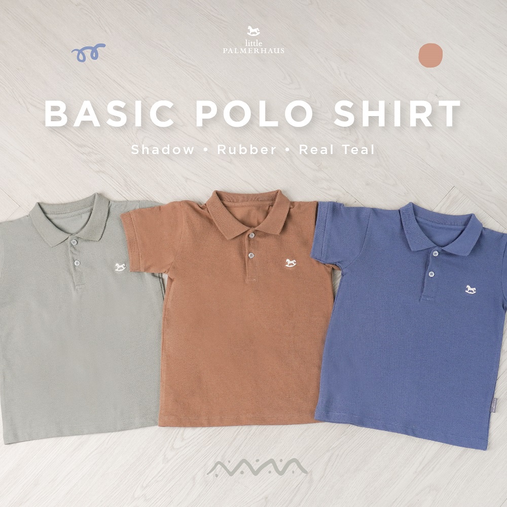 Little Palmerhaus Basic Polo Shirt - Kaos Polo Anak