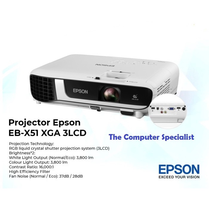 Jual Proyektor Epson Eb X Ebx Eb X Pengganti Eb X Xga