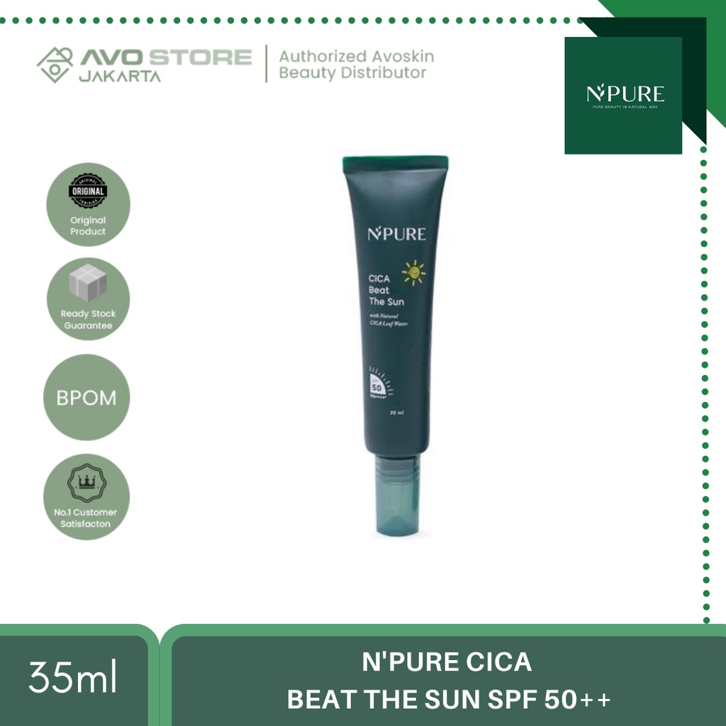 N'PURE Cica Beat The Sun SPF 50 PA ++++