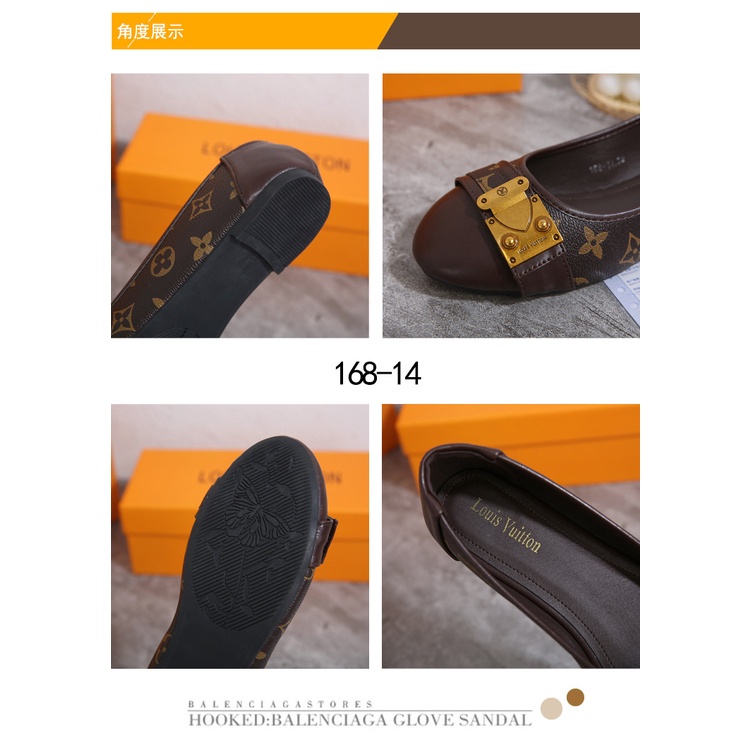 Flat Shoes in Monogram #168-14