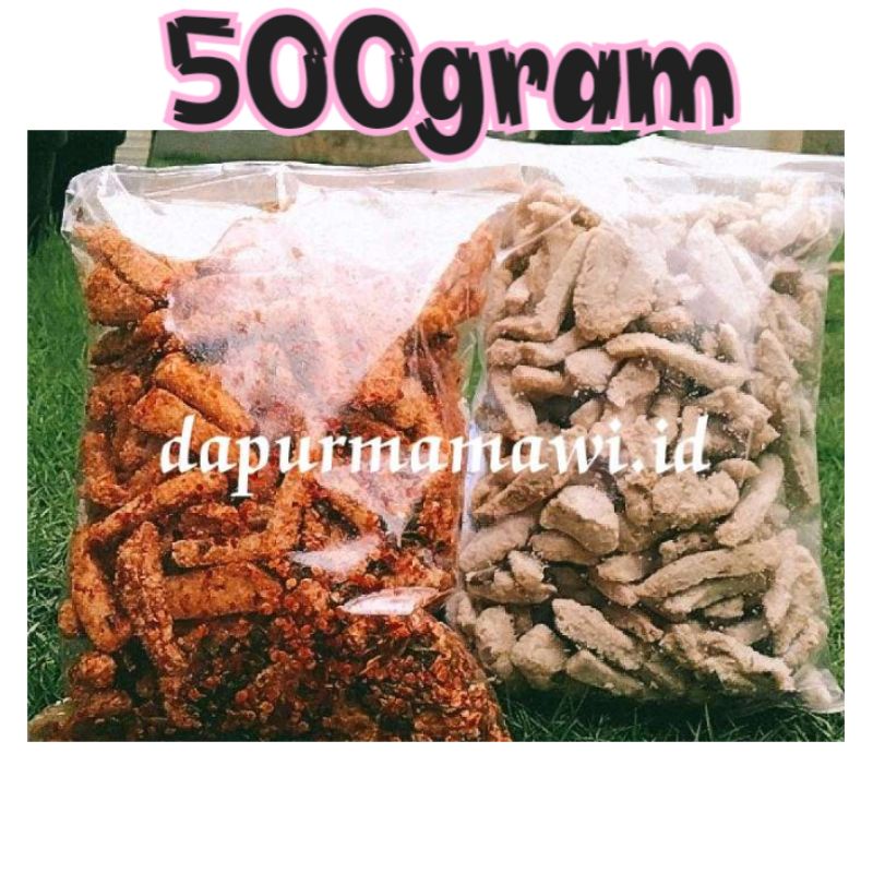 

BASRENG /BASO GORENG PEDAS AROMA DAUN JERUK BERAT 500 GRAM