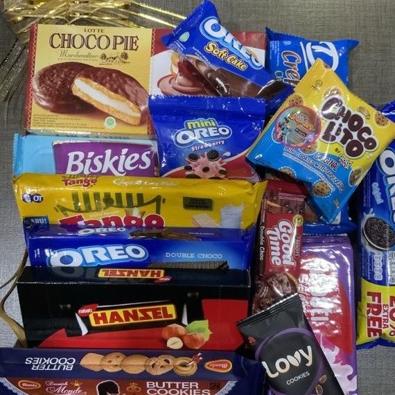 

BL PARCEL BISKUT CONFECTIONARY HAMPER BISCUIT CHOCOLATE GIFT BOX KADO FVV54DC41