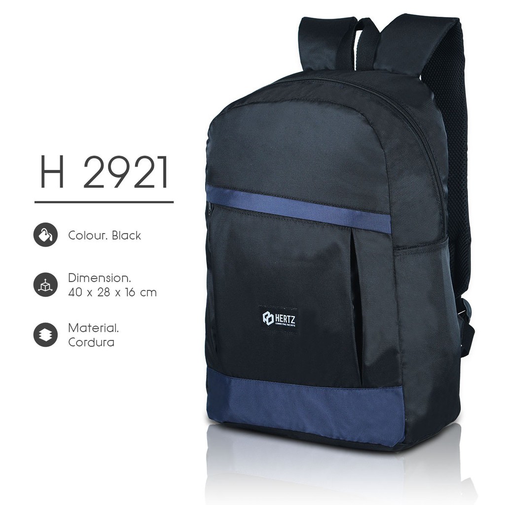 Tas Ransel Pria H 2918 Tas Punggung Backpack model terbaru Brand Hertz Murah Berkualitas