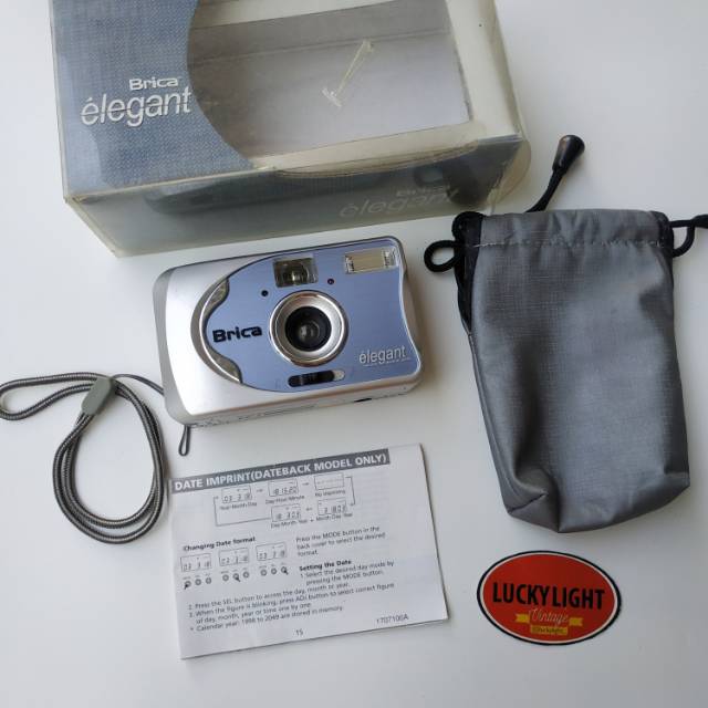 Kamera analog 35mm Brica elegant bukan disposable camera