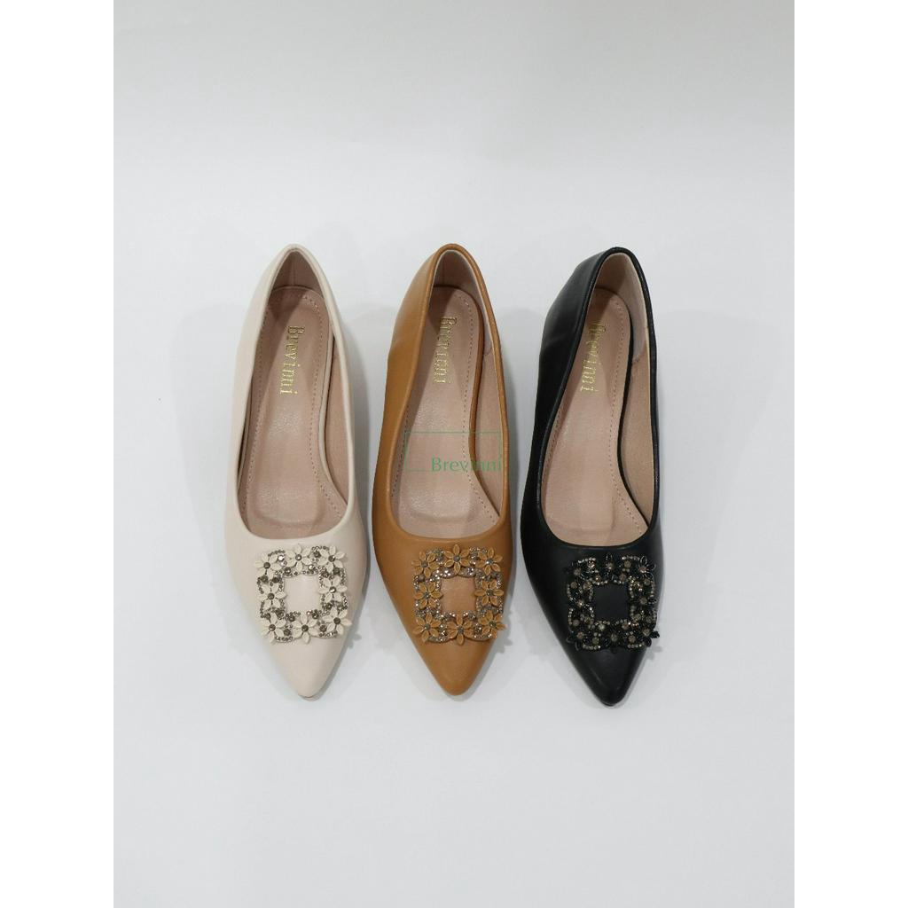 BREVINNI Petunia Block Heels|| Sepatu Block Heels Wanita