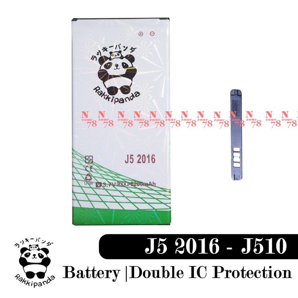 Baterai Rakkipanda For Samsung Galaxy J5 2016 J510 Double