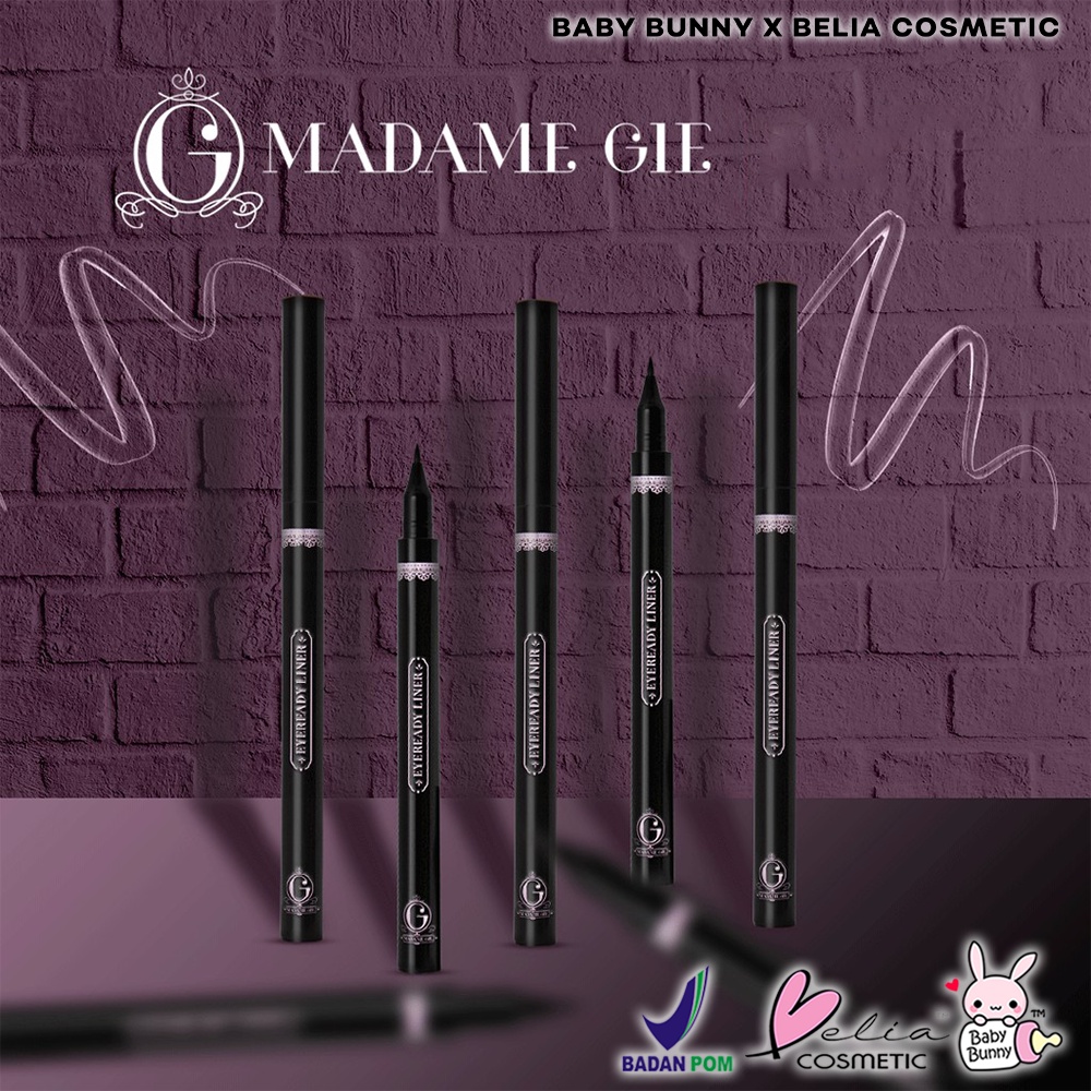 ❤ BELIA ❤ MADAME GIE Eyeready Liner &amp; Eye Wing It Lady Liner 1g | eyeliner waterproof spidol Madamegie