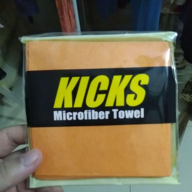 Kicks Microfiber Towel Lap Pembersih Sepatu Handuk Serat Halus