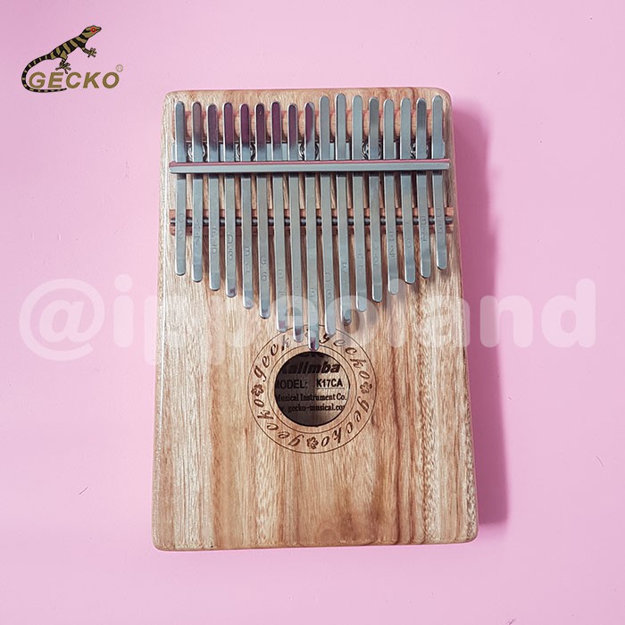 GECKO Kalimba - K17CA (Camphorwood) + FREE BONUS