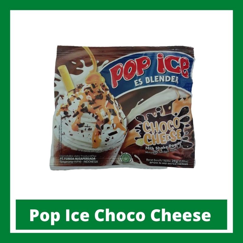 Jual Pop Ice Choco Cheese Gram Pcs Shopee Indonesia