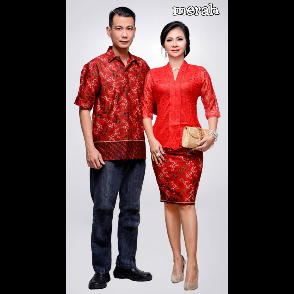 Batik couple modern keluarga terbaru 2020 brokat kopel cople kople sarimbit rosita brukat tosca