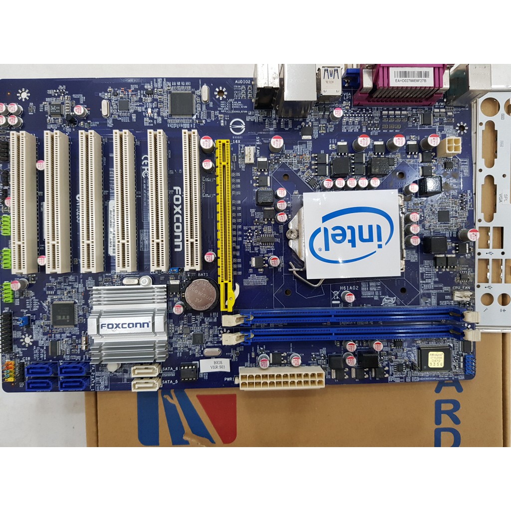 Motherboard H61 Foxconn Gaming LGA 1155 Mainboard Mobo