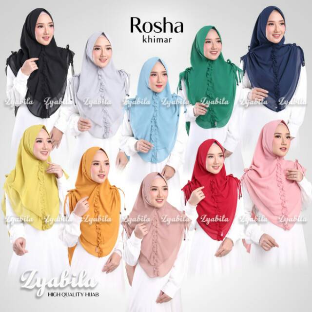 JILBAB HIJAB KHIMAR 2 LAYER cerutu baby doll