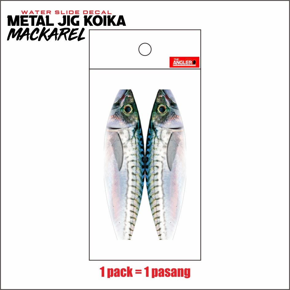 Decal Koika (Bukan Metal Jig) 10g 20g 40g 60g 80g 100g 200g