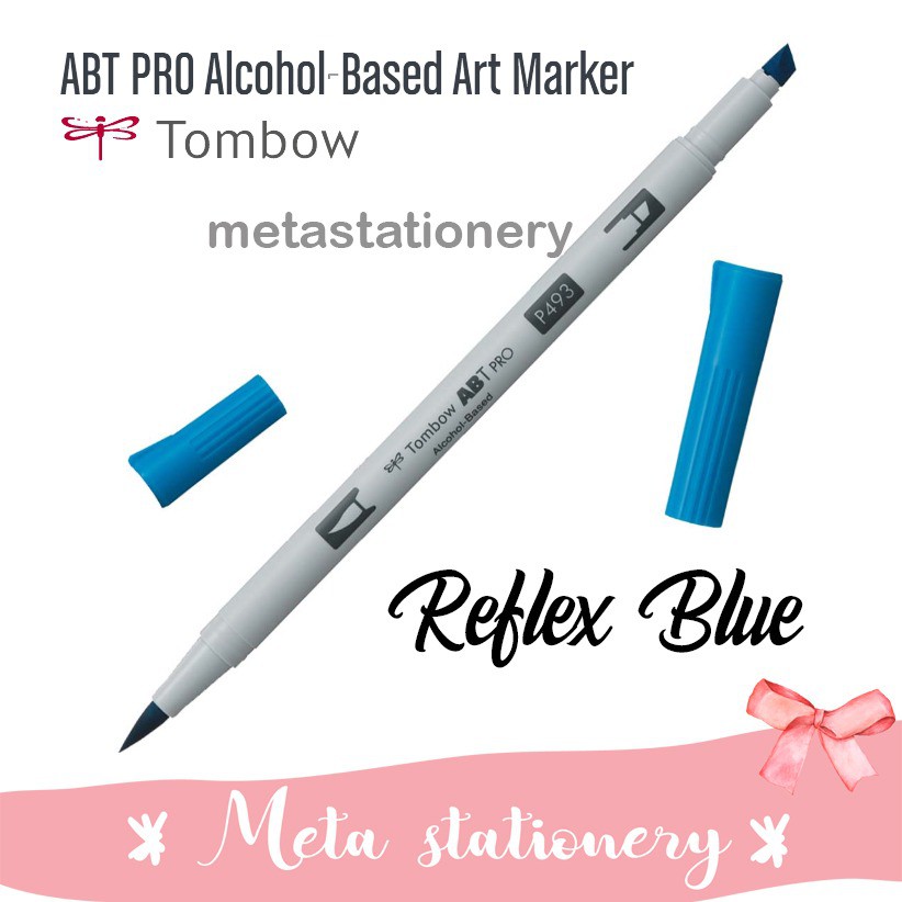 

ABT Pro / Dual Brush Pen Pro Tombow Alcohol Based - P493 Reflex Blue