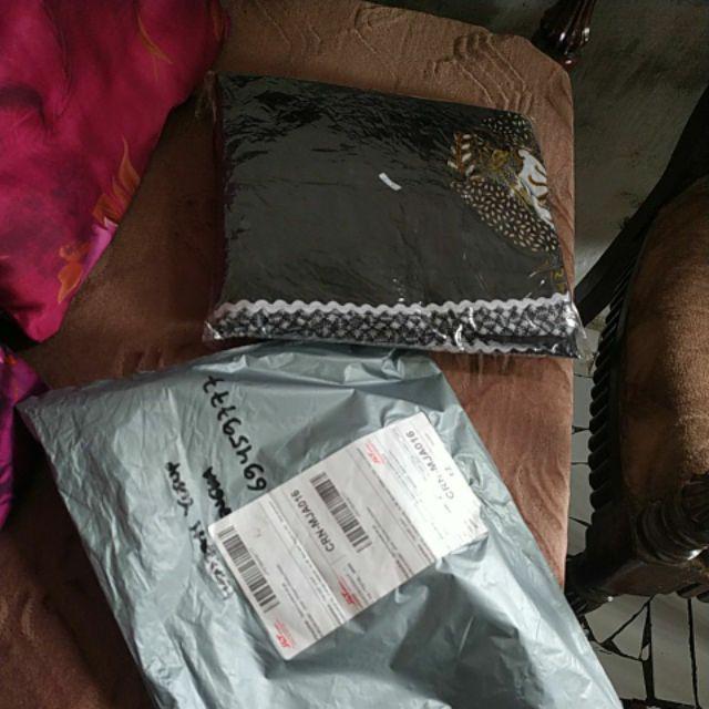 Gamis Batik (cod) Manggar Gamis Batik Pesta Model Terbaru 2020