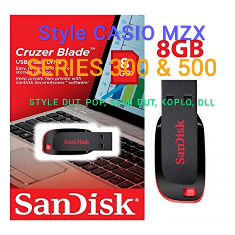 Style keyboard casio MZX 300 dan MZX 500