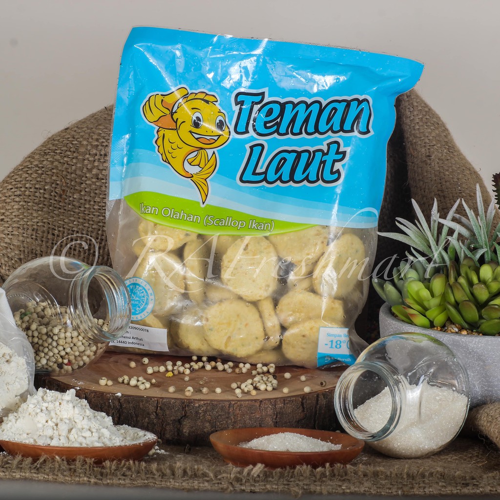 

TEMAN LAUT SCALLOP IKAN 500 GR