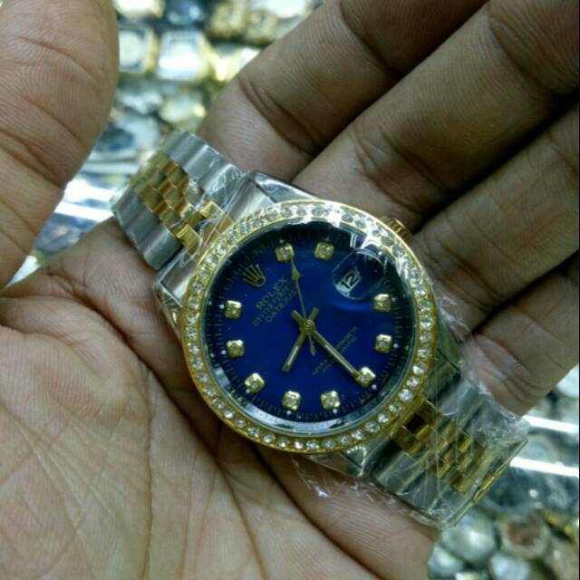 JAM TANGAN WANITA ROLEX PREMIUM TAHAN AIR