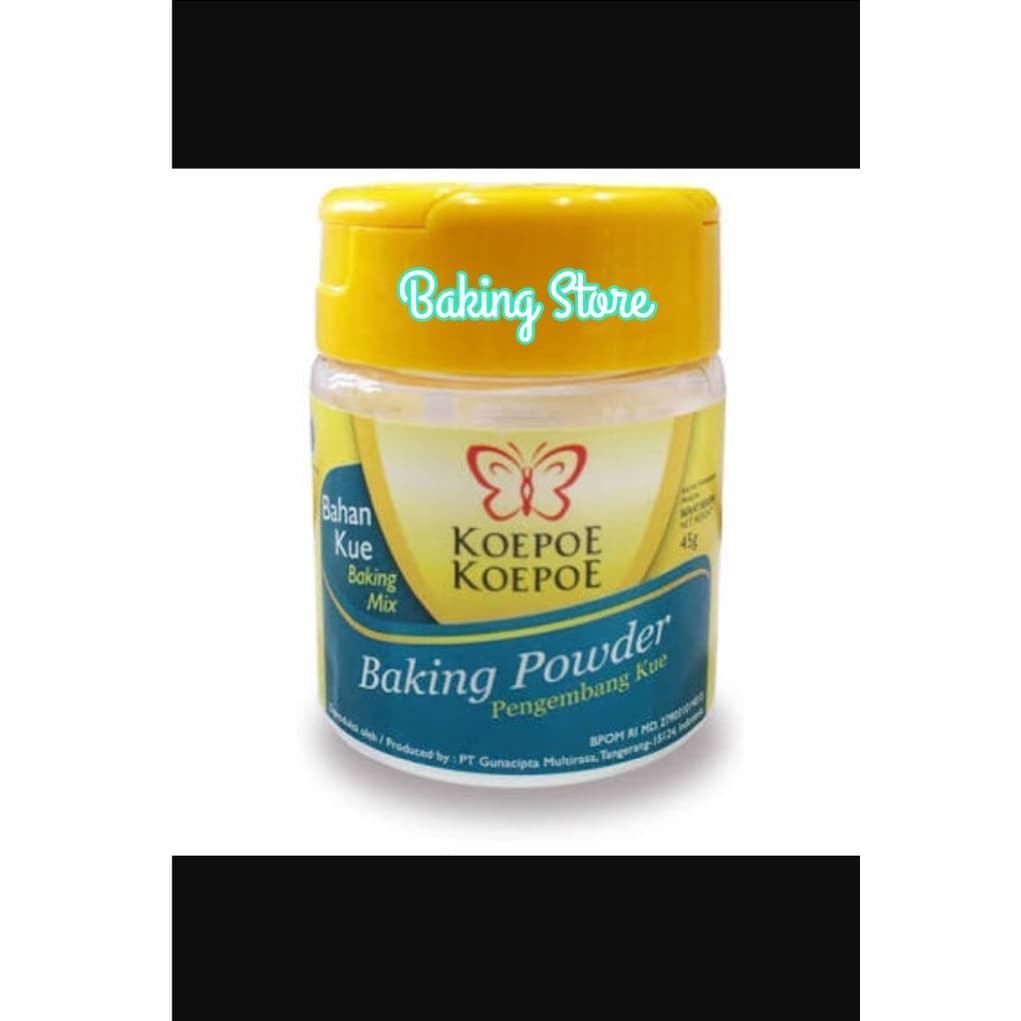 

Koepoe - Koepoe/ Kupu Kupu Baking Powder 45gr