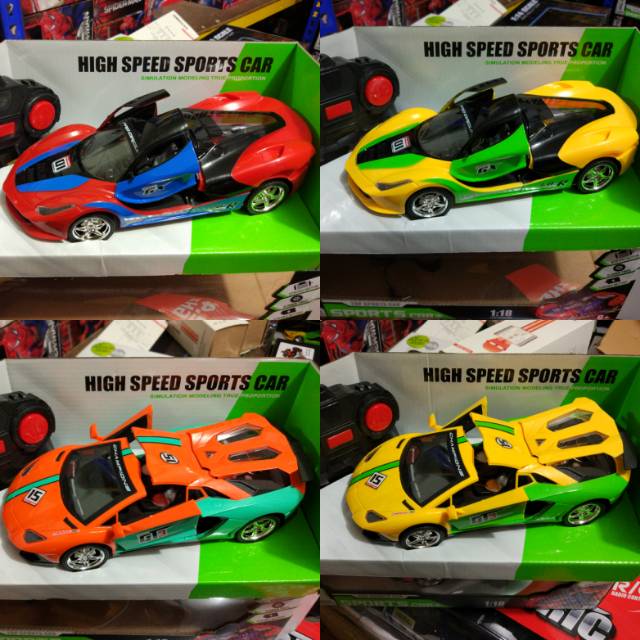 RC MOBIL  SPORTS  CAR Remote  Control  1 18 2WD Shopee Indonesia