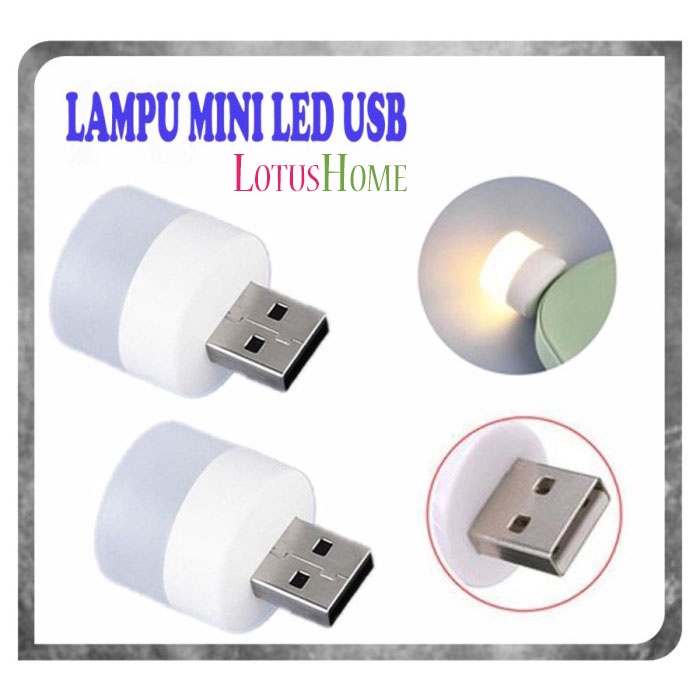 LAMPU LED USB PORTABLE LAMPU MINI LED / BOHLAM LAMPU MINI LAMPU TIDUR