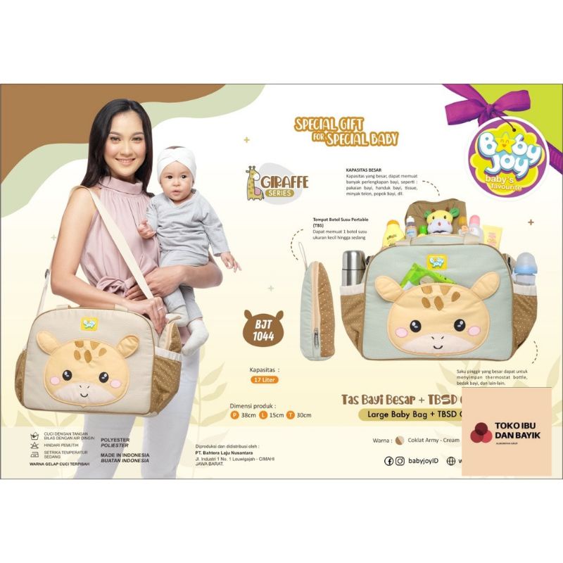 Baby Joy Tas Bayi Sedang  Giraffe Series - BJT 1044/1043/1042